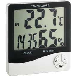 Termo higrometr z zegarem TFA 30.5031