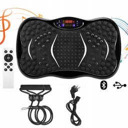 Platforma Wibracyjna Treningowa Wibrująca Masażer Z Pilotem 3D