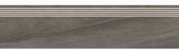 Gres szkliwiony stopnica GEMSTONE graphite lappato 29,8x119,8 gat.