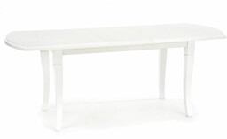 Stół rozkładany fryderyk biały (160-240x90 cm) halmar