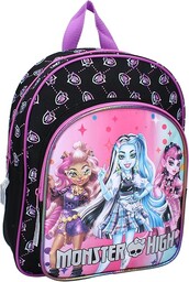 Plecak Monster High Feeling Fierce, Czarny, S, Minimalistyczny