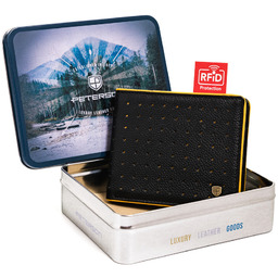 Portfel skórzany Peterson PTN 1517.03 czarny