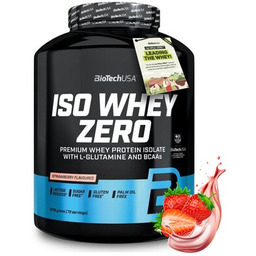 BIOTECH Odżywka białkowa Iso Whey Zero Truskawkowy (1816