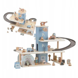 Little Dutch Garaż Wielopoziomowy Fsc Drewniany Parking Auta