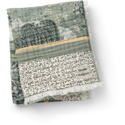 Elodie Details Kocyk Soft Cotton Blanket Owl &