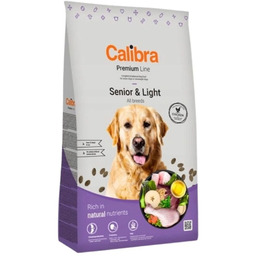 CALIBRA Dog Premium Line Senior&Light 12 kg