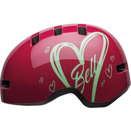 Bell Unisex młodzieżowy kask rowerowy dla dzieci, różowy
