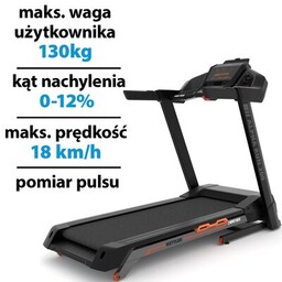 KETTLER Bieżnia elektryczna Alpha Run 200 1800W 18km/h