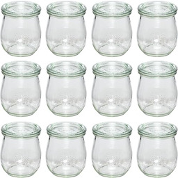 Weck Słoiki w kształcie tulipanów, 220 ml, 4