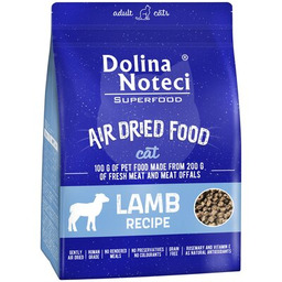 DOLINA NOTECI Karma dla kota suszona Superfood Jagnięcina