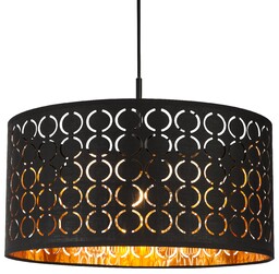 Globo Lampa wisząca Harald 15329H abażur z dekorem