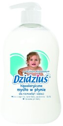 DZIDZIUŚ_Junior hipoalergiczne mydło w płynie z olejkiem migdałowym