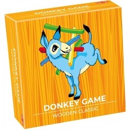 TACTIC Gra zręcznościowa Trendy Wooden Classic Donkey Game