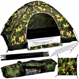 Namiot 5 Osobowy Wędkarski Turystyczny Wojskowy Szybko Rozkładany