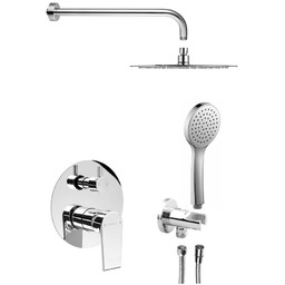 KAI zestaw prysznicowy podtynkowy z baterią podtynkową, obrotowy