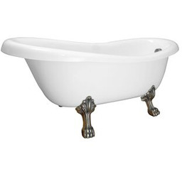 Wanna akrylowa wolnostojąca retro Empire 170 cm biała