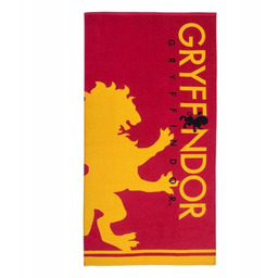 DUŻY Ręcznik plażowy 70x140 Harry Potter Gryffindor bawełniany
