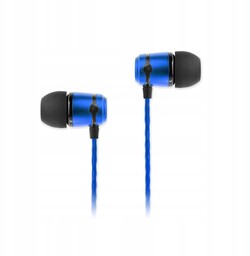 Wytrzymały przewód SoundMAGIC E50 blue dokanałowe