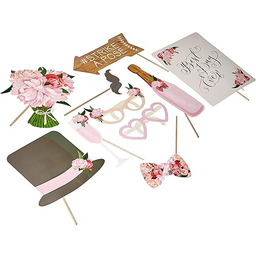 Ginger Ray Vintage Wedding Photo Booth Rekwizyty Boho