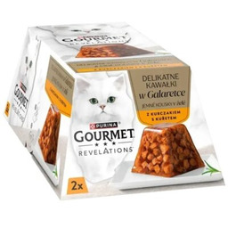 GOURMET Karma dla kota Revelations Kurczak w galaretce