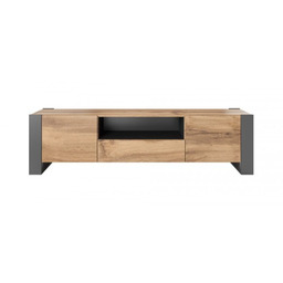 Cama Meble Szafka RTV WOOD 180/44/48 dąb wotan