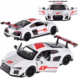 Auto metalowe model sportowe Audi R8 LMS skala