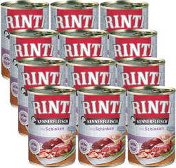 Rinti Kennerfleisch Schinken karma mokra dla psa -