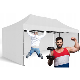 50KG 3x6 Mocny Namiot Ogrodowy Pawilon Handlowy Weselny