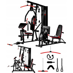 Atlas Wielofunkcyjny Treningowy do Ćwiczeń Domowy Wielostanowiskowy Ławka
