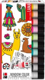 Marabu 040600000126 - Window Color fun & fancy,