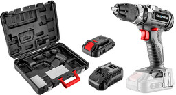 Wiertarko-wkrętarka akumulatorowa bezszczotkowa Energy+ 18V, Li-Ion, 13 mm,