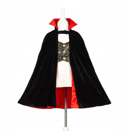 Souza! Kostium peleryna i wampirze zęby Dracula 4-8