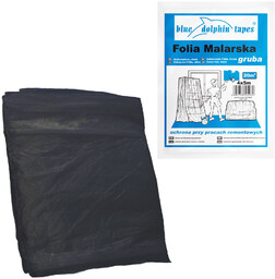 Folia malarska gruba 4mx5m Blue Dolphin