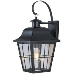 Lindby - Mertollio Ścienna Lampa Ogrodowa Black