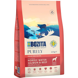 Bozita Dog Purely Adult Large Łosoś i wołowina