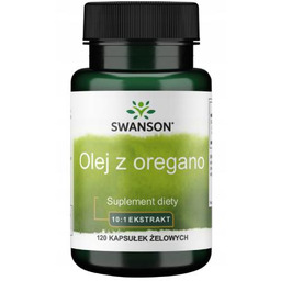 SWANSON Oregano Oil 150mg,120 kapsułek
