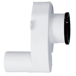 Syfon do pisuaru kryty odpływ poziomy Ø50 mm