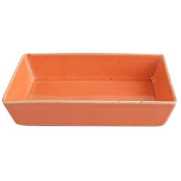 Naczynie do przystawek 160x110 mm Amber pomarańczowe Porland