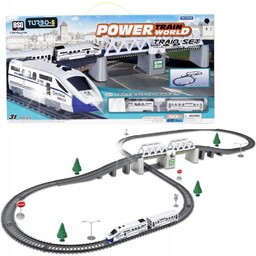 Kolejka elektryczna Nowoczesny pociąg 366cm RC0469