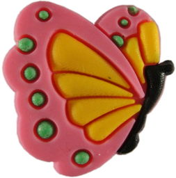 Motyl przypinka do crocs, kroksy, ozdoba