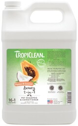 TROPICLEAN Papaya Coconut szampon i odżywka dla psów