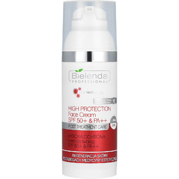 Bielenda Professional Spf 50+ Krem do Twarzy, Biały/Czerwony,