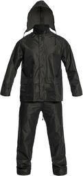 Komplet przeciwdeszczowy Mil-Tec kurtka+spodnie - Black