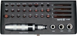Yato ZESTAW WKRĘTAK UDAROWY Z KOŃCÓWKAMI 32SZT