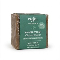 Mydło oliwkowo laurowe Aleppo 170g (30% oleju laurowego)