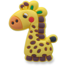 Żyrafa przypinka do crocs, kroksy, ozdoba