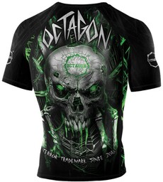 Octagon Rashguard SpiderSkull Krótki Rękaw