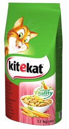 KITEKAT Sucha Karma Dla Kotów Z Wołowiną