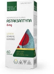 MEDICA HERBS Astaksantyna 6mg, 60 kaps.