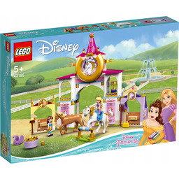 Lego Disney 43195 Królewskie stajnie Belli i Roszpunki